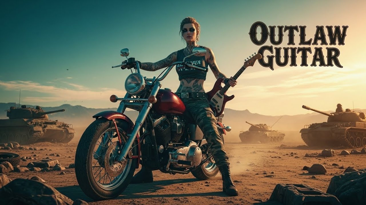 Outlaw Rock Guitar Riffs That Ride the Open Road #OutlawRock #GuitarRiffs #RiffRiders
