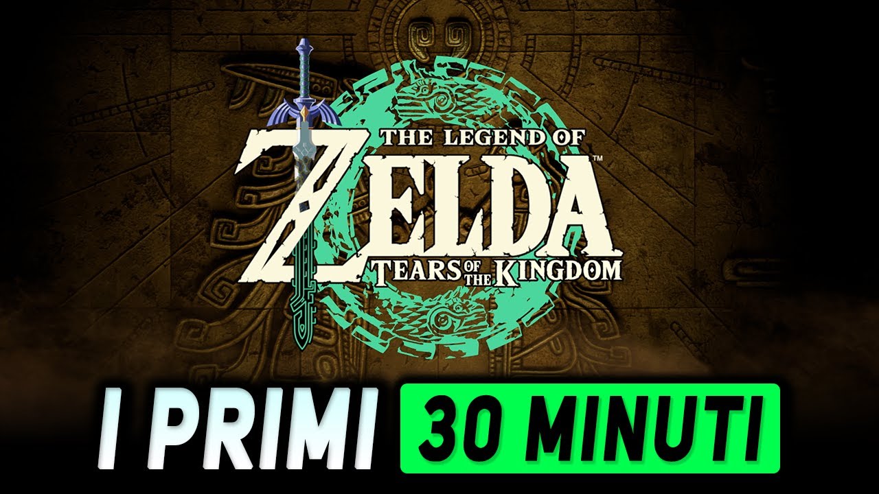 ZELDA TEARS OF THE KINGDOM ► I PRIMI 30 MINUTI di Gameplay ITA