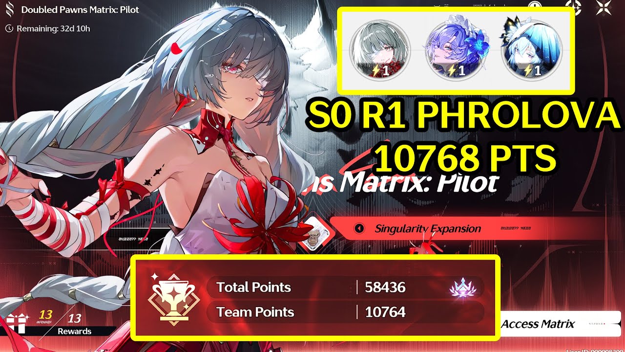 S0 R1 PHROLOVA NEW ENDGAME! | 10K POINTS CLEAR! [WUTHERING WAVES]