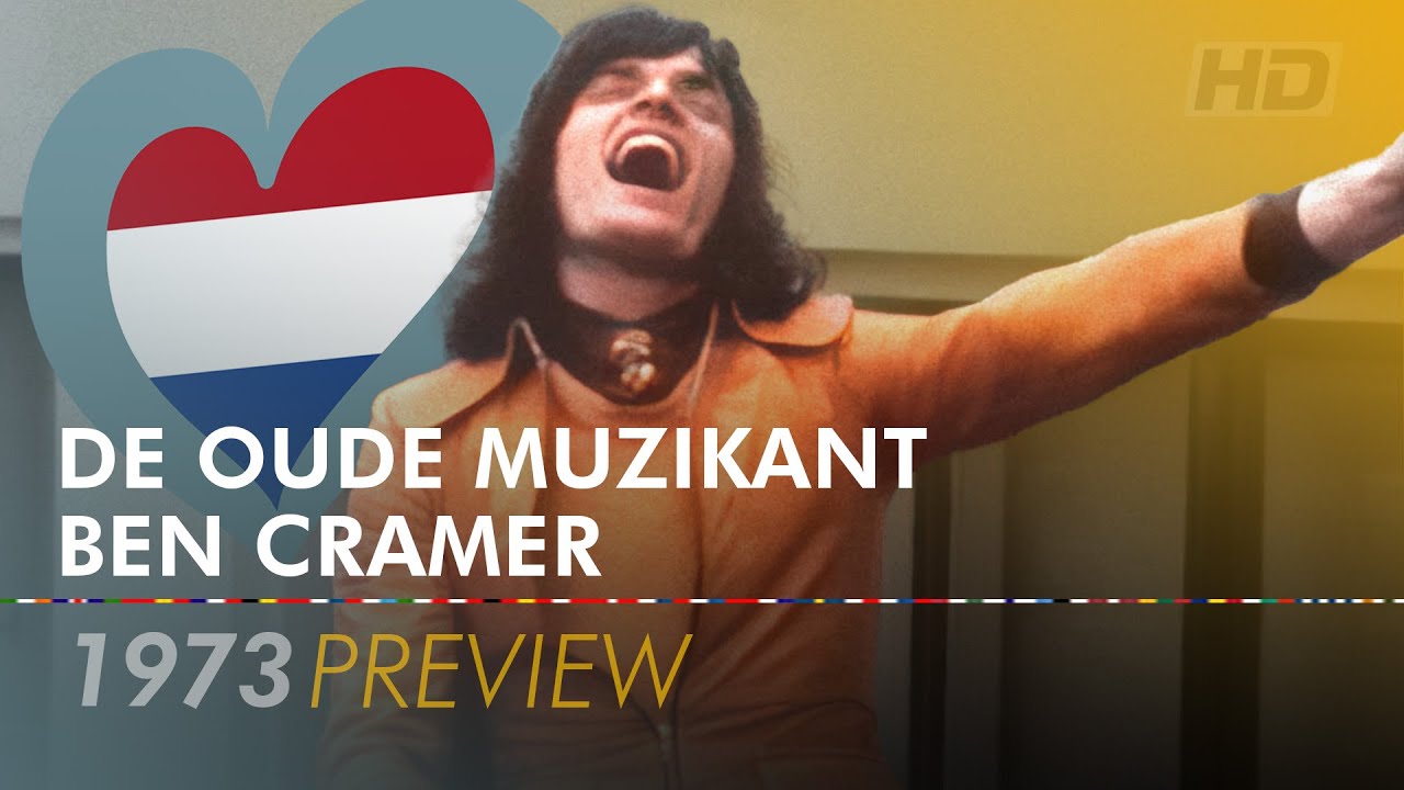 DE OUDE MUZIKANT – BEN CRAMER 🇳🇱 | Netherlands | Eurovision Song Contest 1973 [HD Preview]