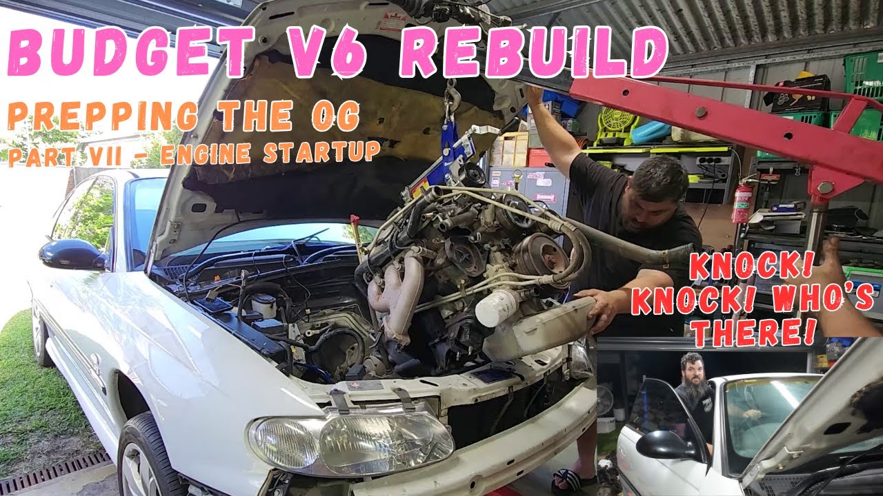 Budget V6 Rebuild - L67 Top Swap - Part 4 - Engine Start Up