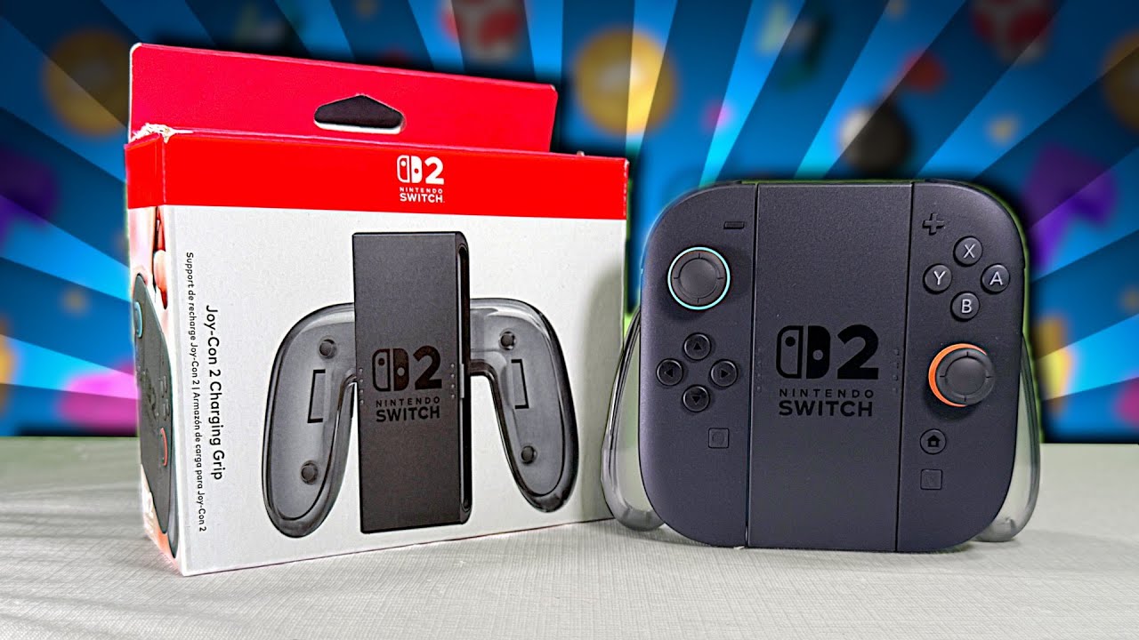 The BEST Grip? - Joy-Con 2 Charging Grip Unboxing!