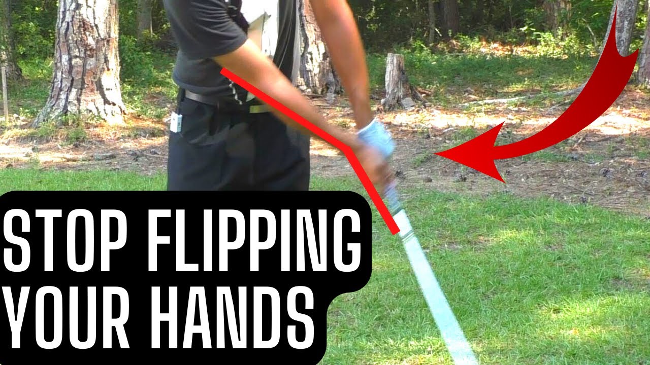 How to Stop Flipping in the Golf Swing...Stop FLIPPING OUT with This Golf Lesson
