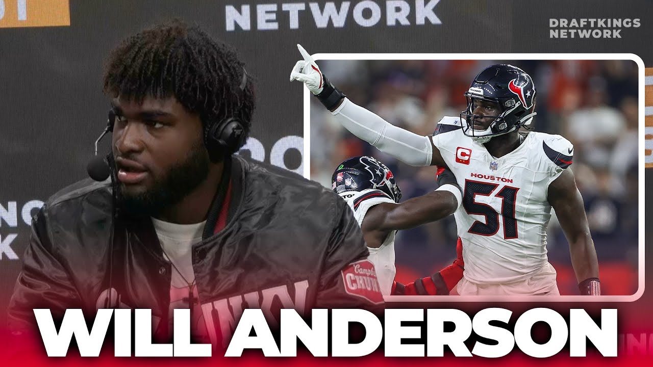 Will Anderson Jr. INTERVIEW: Houston Texans Defensive End