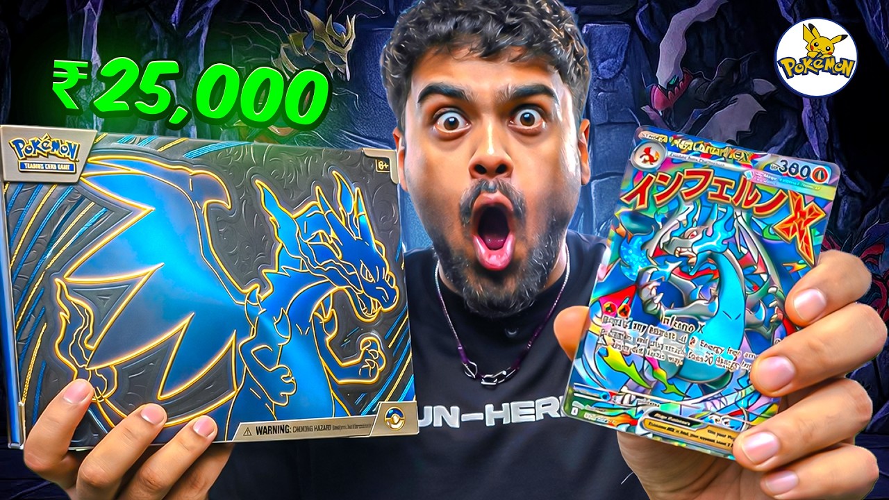 I OPENED the MOST EXPENSIVE POKEMON Cards in MEGA CHARIZARD X ex🤑