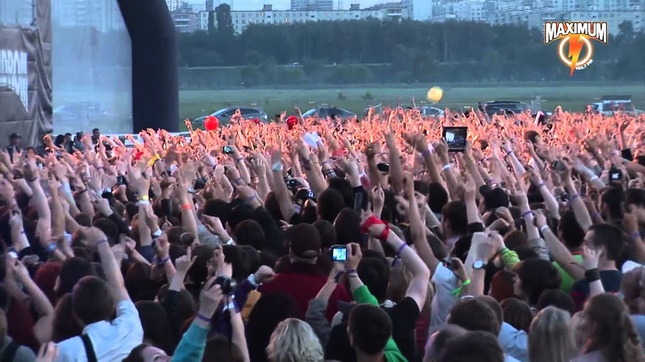 Выступление The Rasmus и Linkin Park на фестивале MAXIDROM 2012