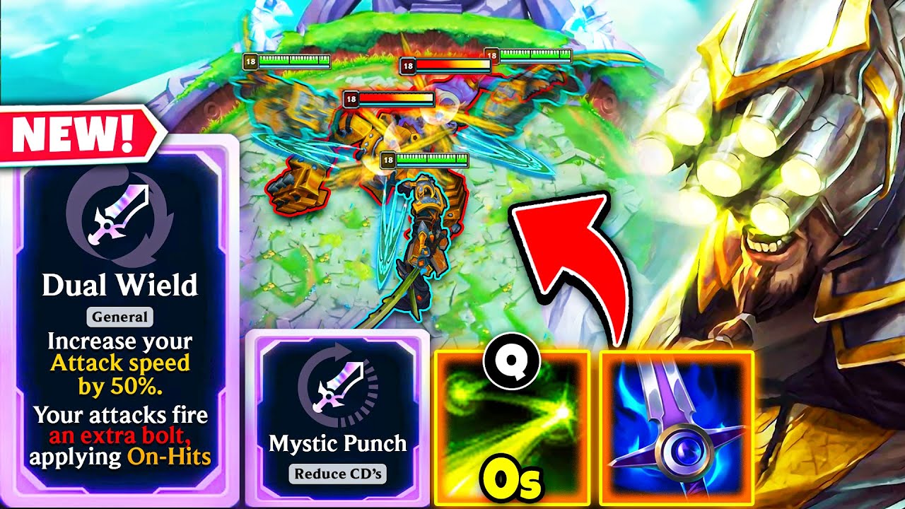 Dual Wield Rework + God Roll Untargetable Master Yi (NO Q COOLDOWN)