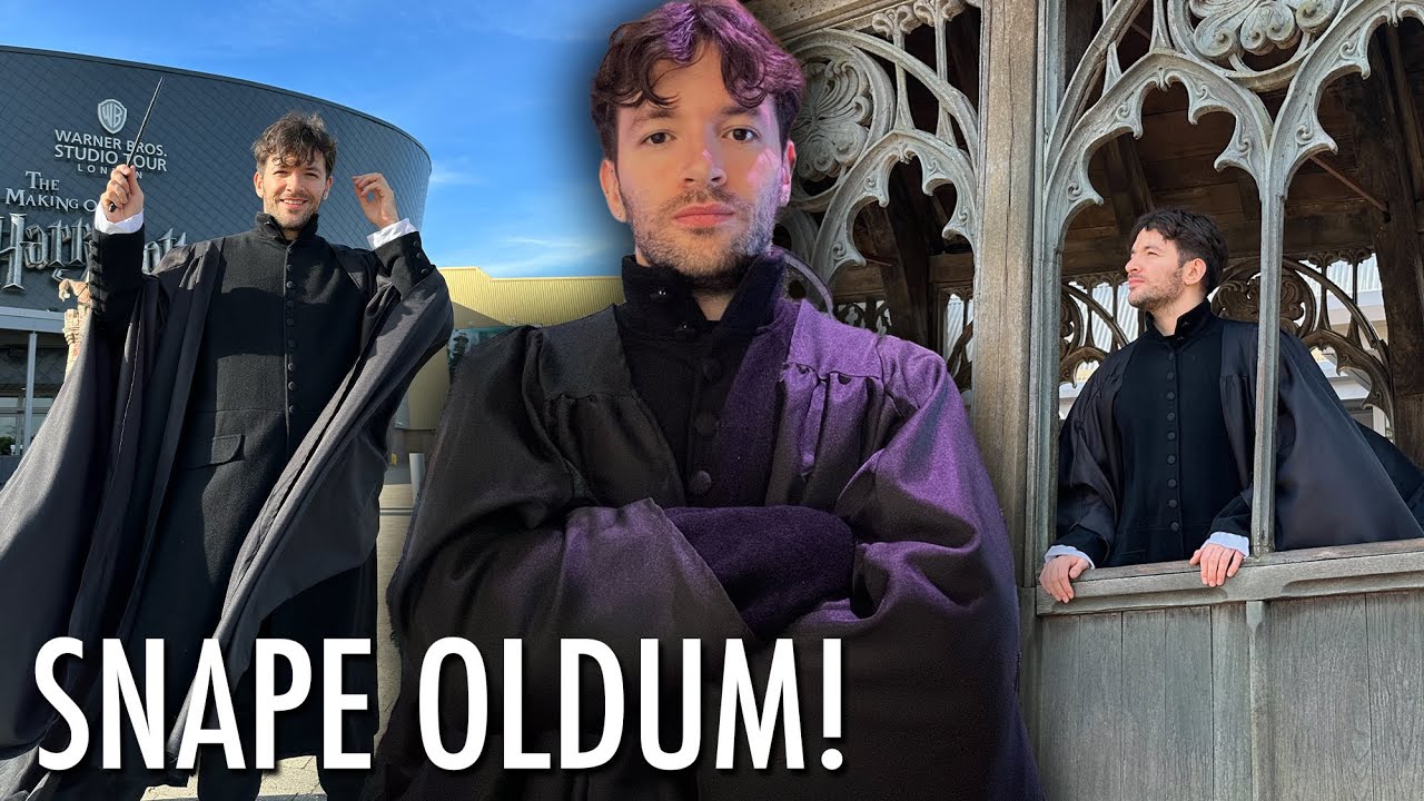 SNAPE İLE HOGWARTS'TA BİR GÜN! | Stüdyo Turu VLOG