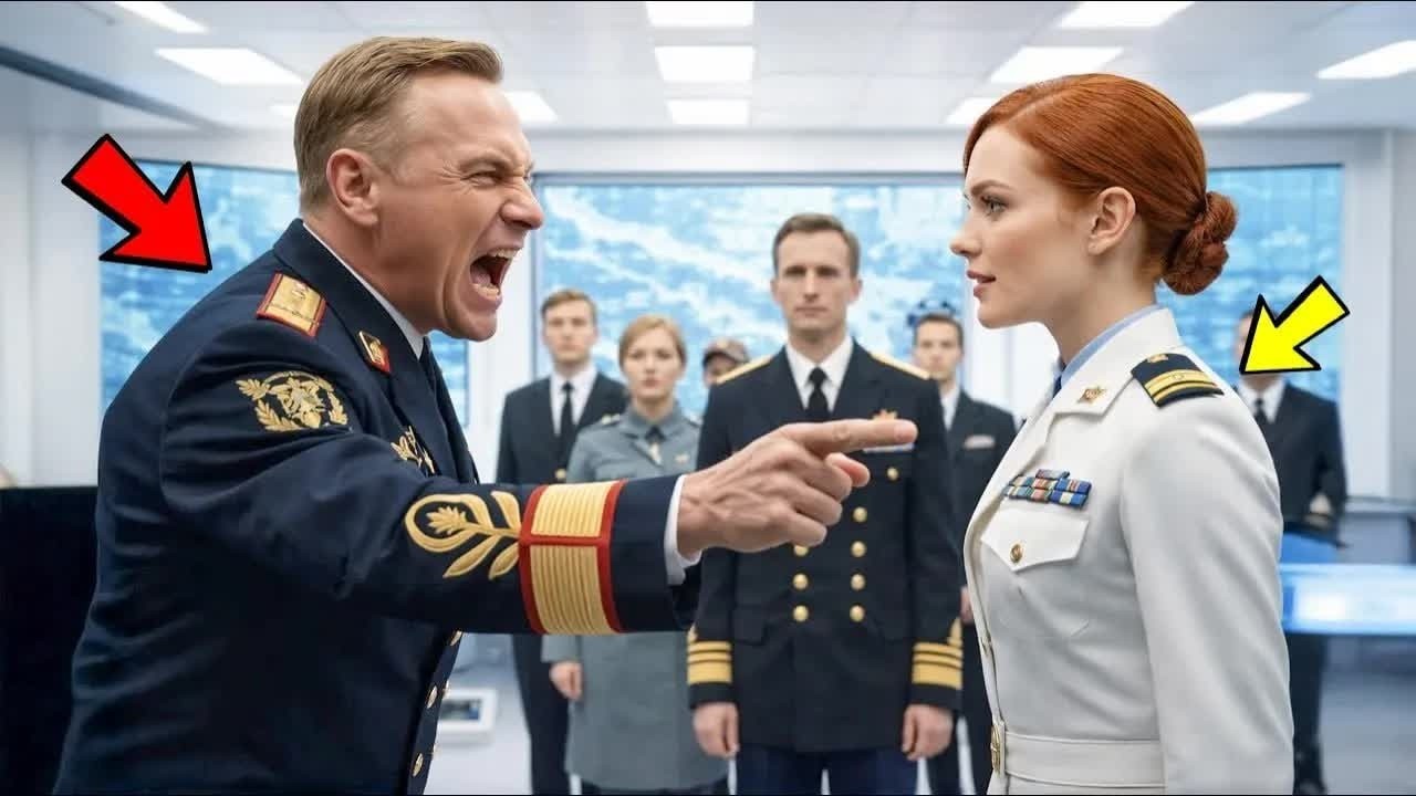 Wer ist Ihr Kommandant  fragt der Admiral  Sie sehen sie gerade an, antwortet sie lächelnd