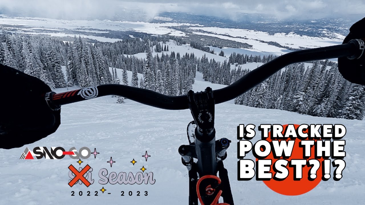 Is Tracked Pow the Best for a Sno-Go Bike? Mid Day Sesh - SnoGo PowDay 2