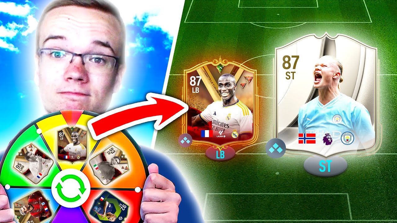 87 HAALAND ale KOLESO mi VYBERÁ TÍM! 😮🇳🇴