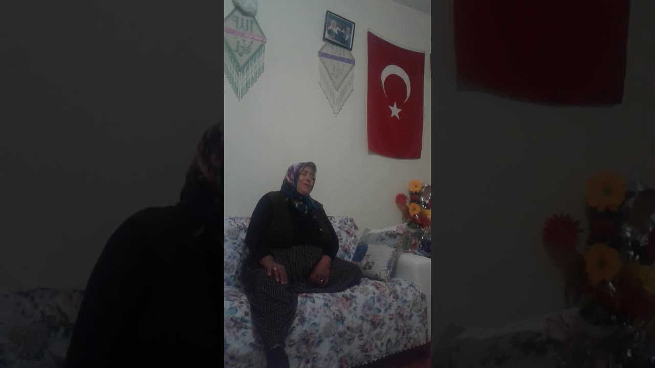 KAYSERI SARIZ DAMIZLIK KÖYÜ ŞEHIT ANASININ AĞIDI