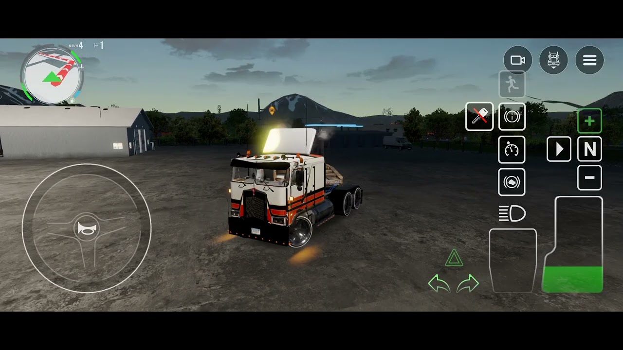 Truck simulator Big Rigs: Kenworth k100 