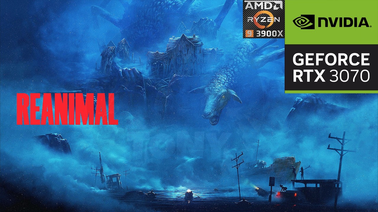 REANIMAL | Test RTX 3070 - Ryzen 9 3900x - 32 GB RAM | GRAFICA ULTRA / FHD / TSR #benchmark