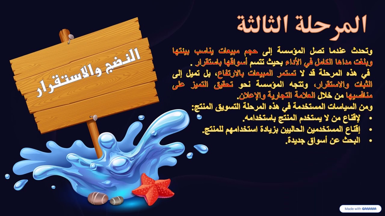 المحاضرة الرابعة - مقرر ادارة المؤسسات المستوى الثالث