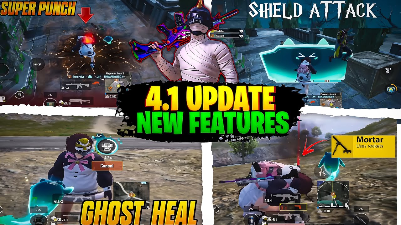 BGMI 4.0 NEW UPDATE | NEW ABILITY | CLASSIC MAP CHANGE | NEW GUN