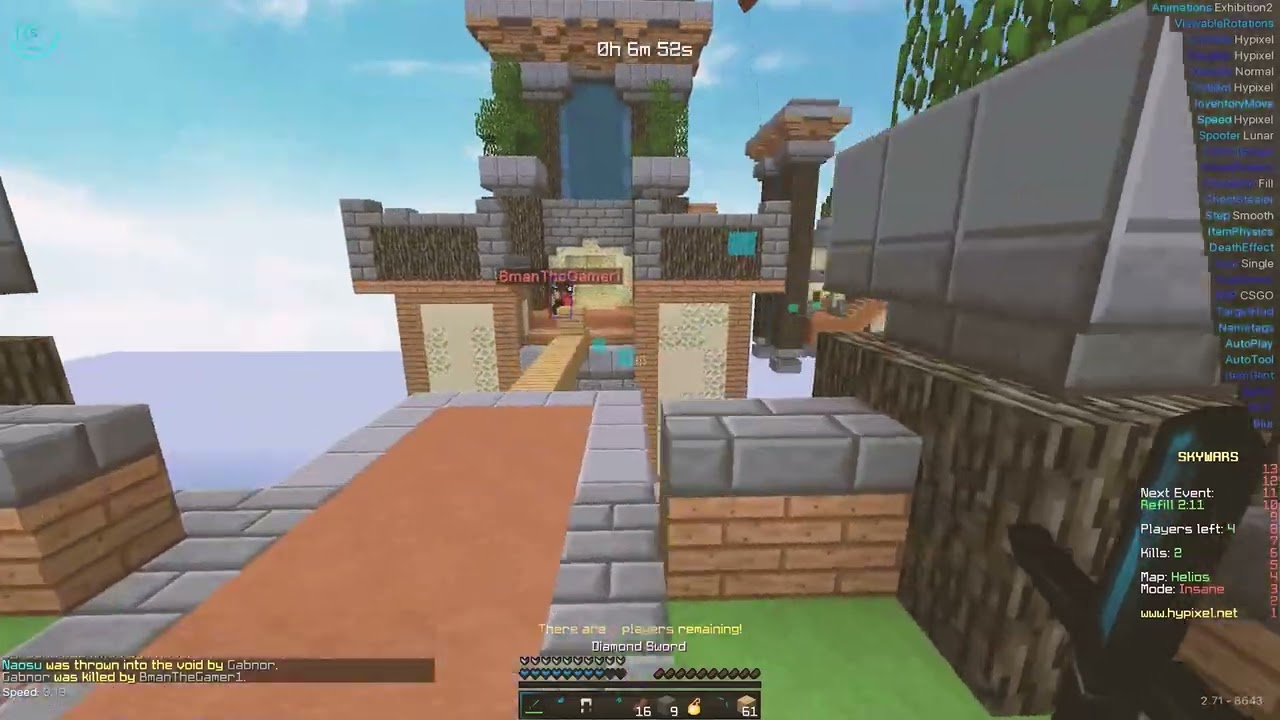 Stitch Hacked Client - Hypixel Montage | PhaseClan