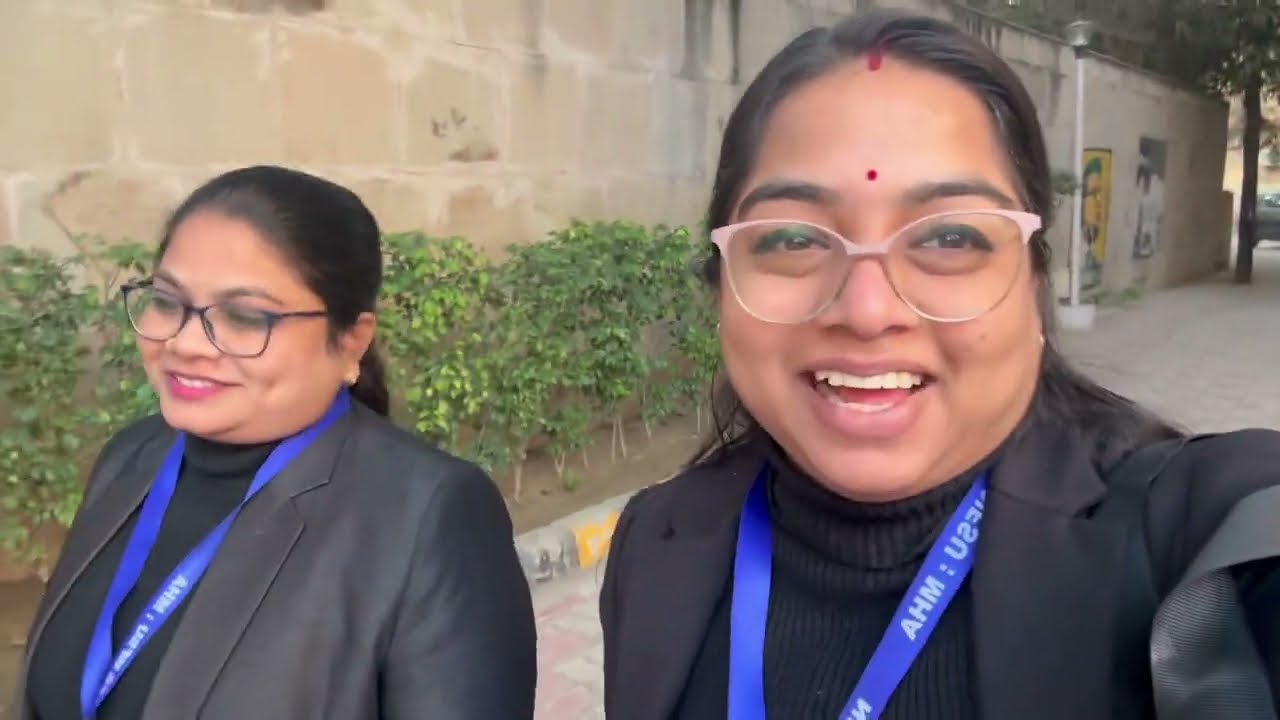 Vlog 2: First day of training at NFSU, Delhi Campus