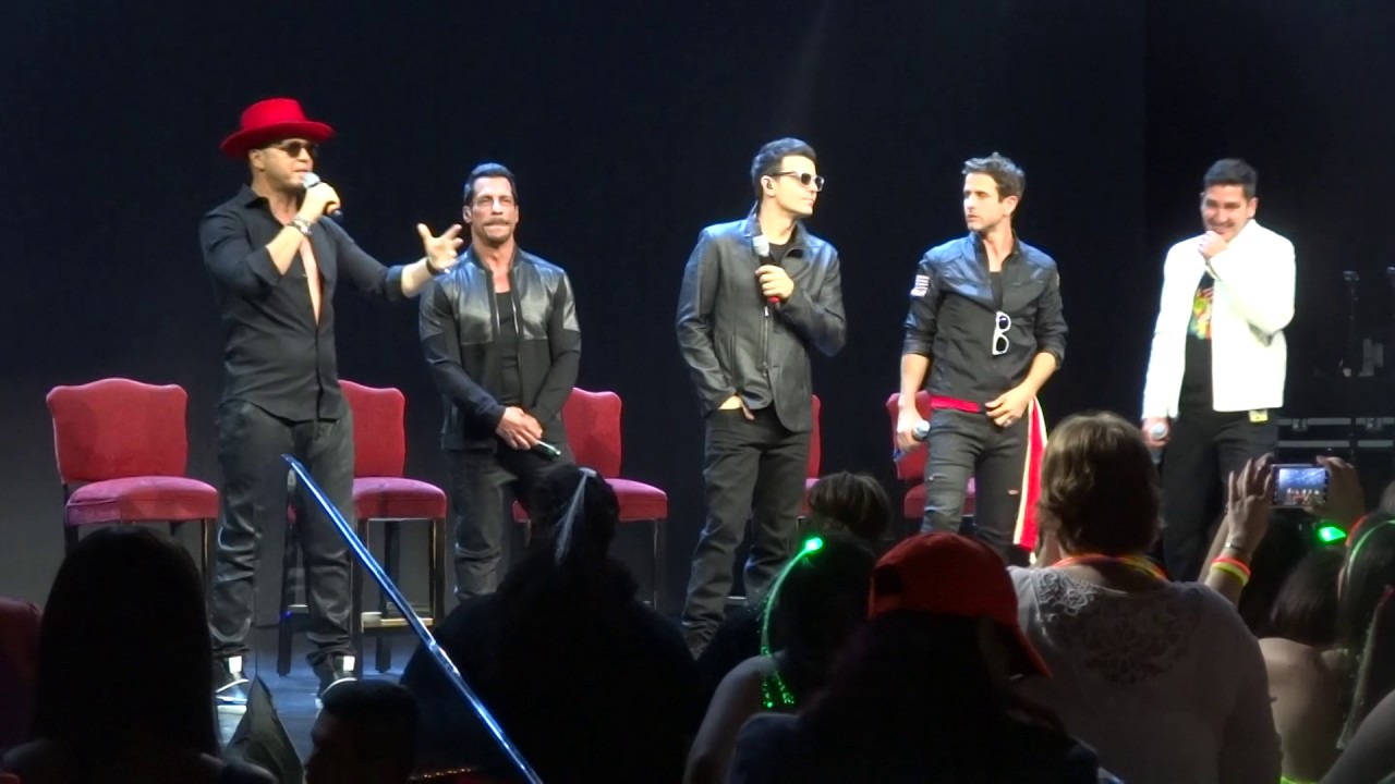 NKOTB Cruise 2016 Group B Concert 1