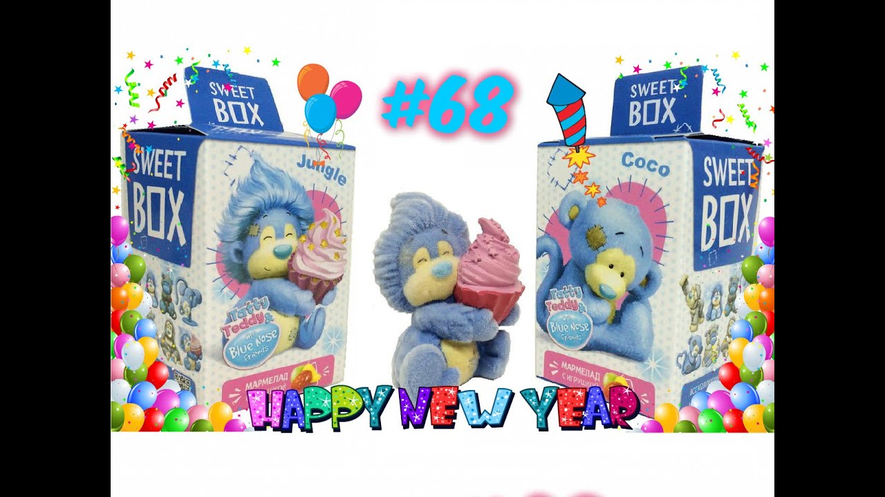 Открываем коробочки Sweet Box Обезьянки Tatty Teddy