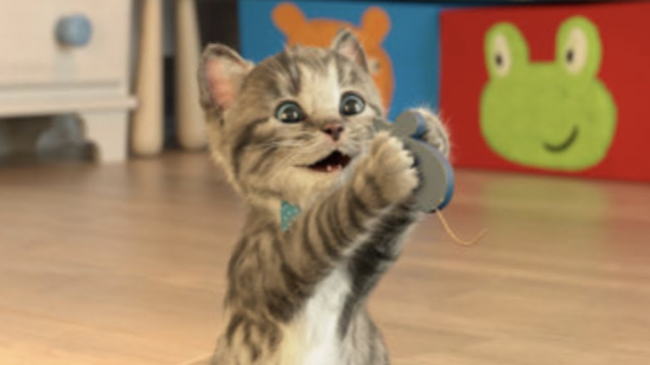 Lindo Gatito Solo en Casa - Dibujos Animados Infantiles Juegos | Vídeos Graciosos