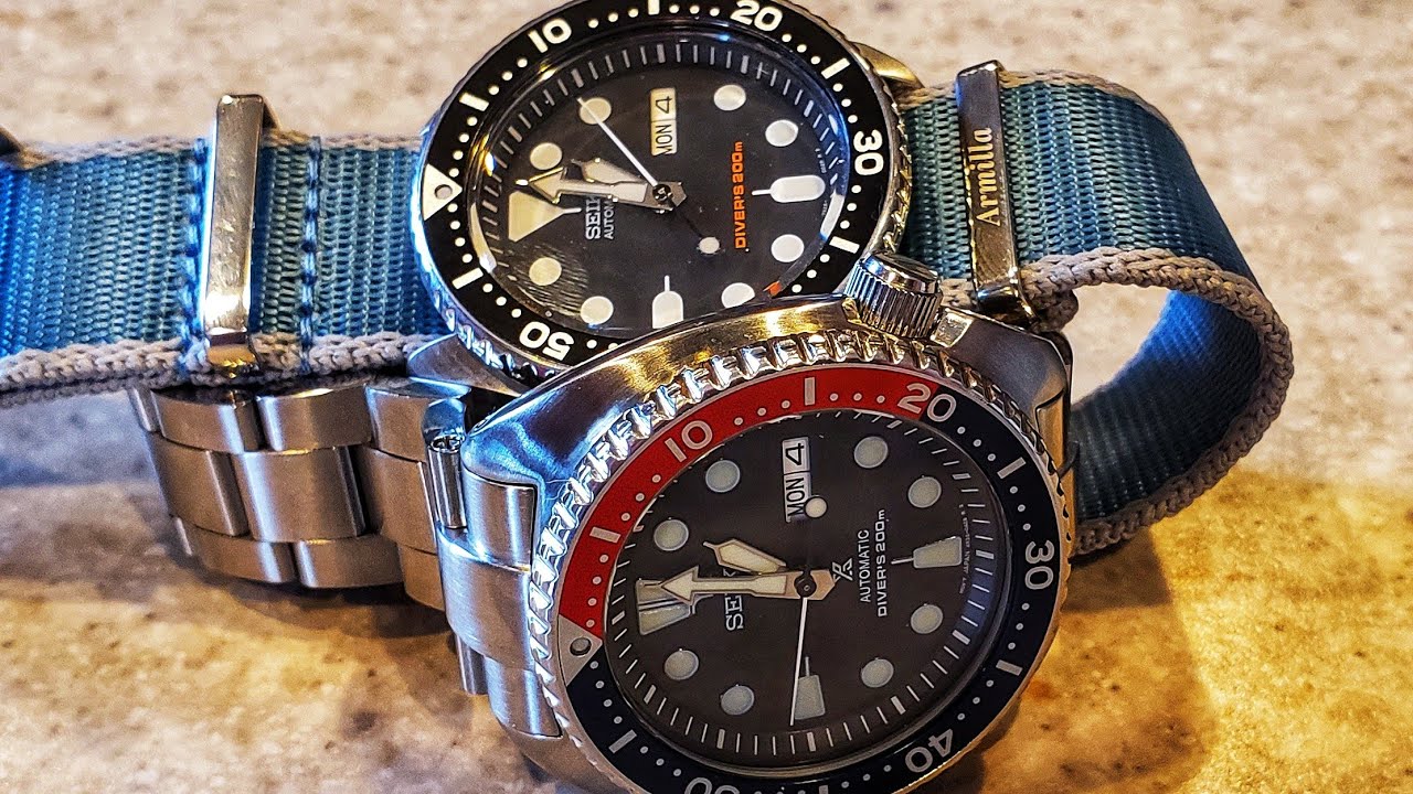 Seiko SKX vs the Turtle.