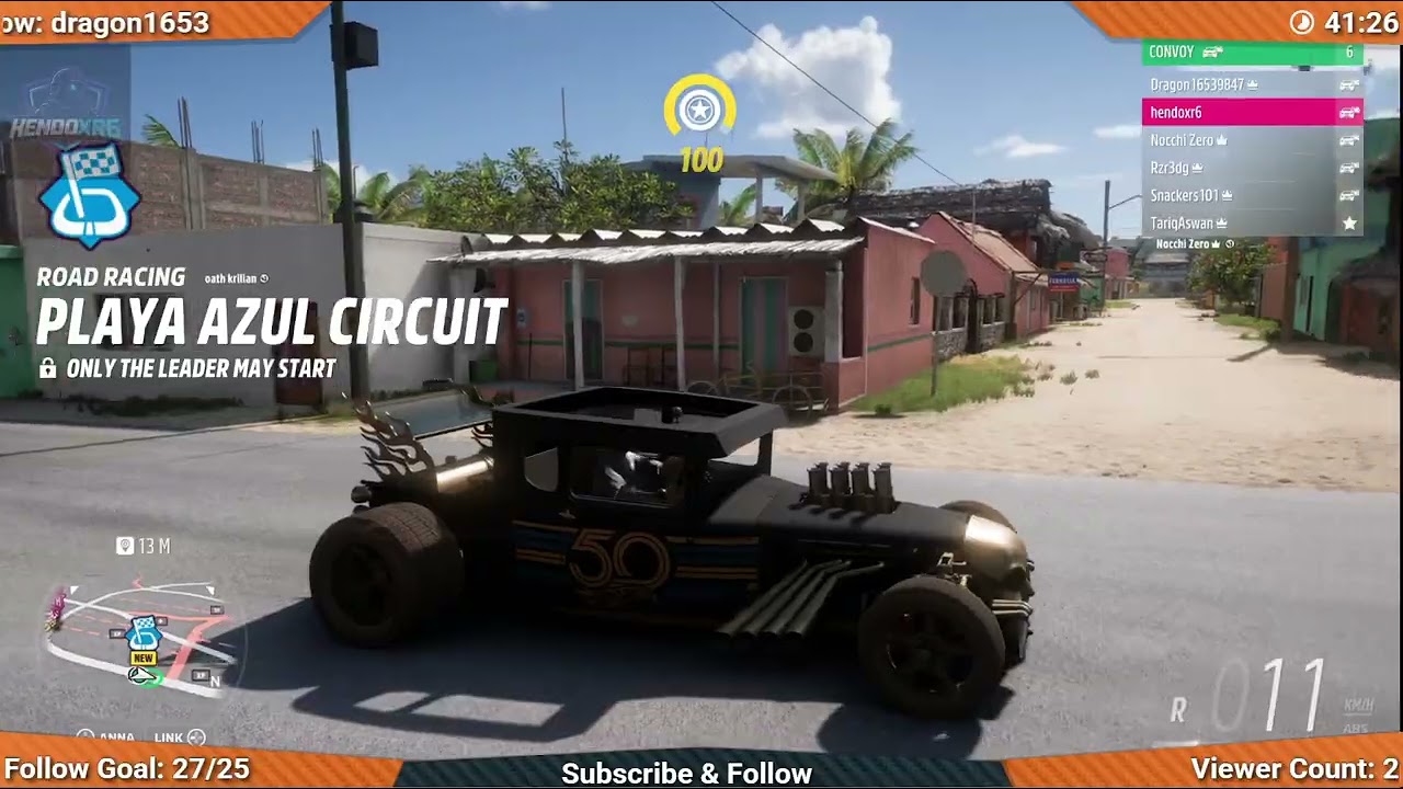Highlight: Competition Day 1. first 5 races down.