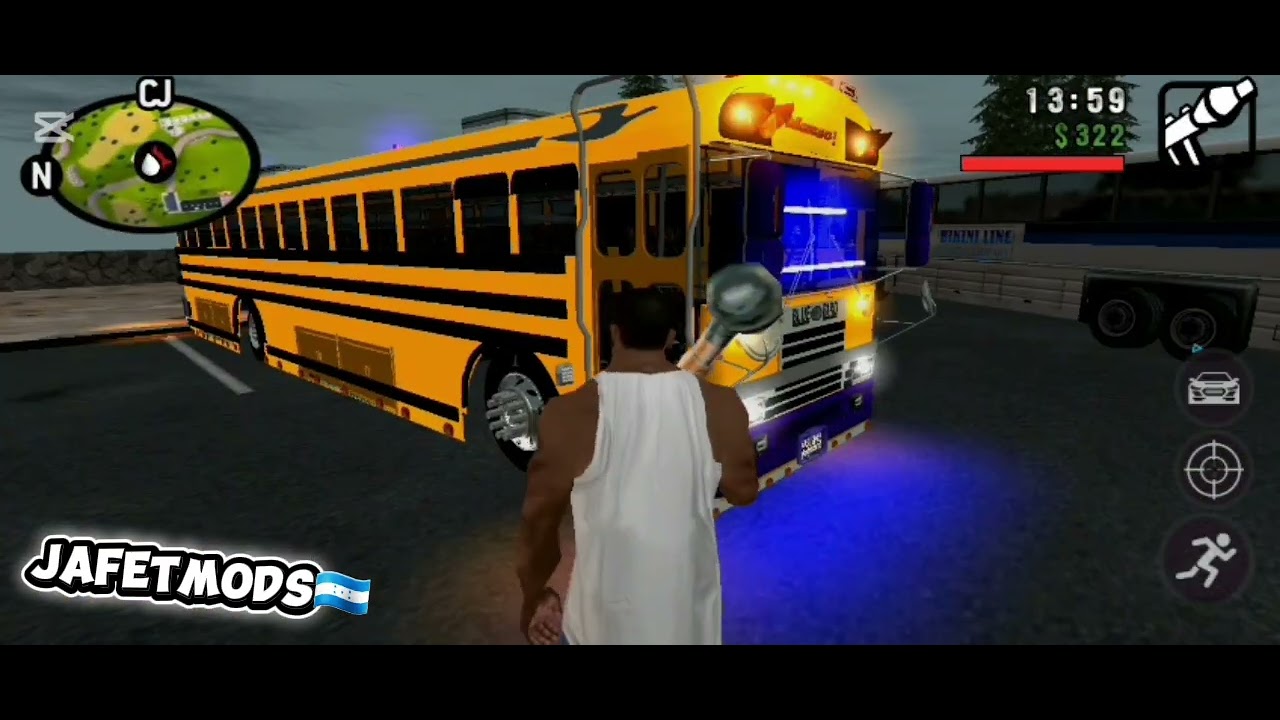 Bus hondureño ste ruta Villanueva llamada la Fabians 