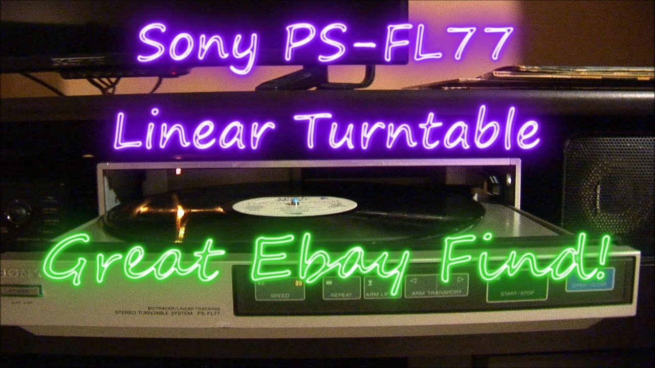 Sony PS-FL77 Linear Turntable 