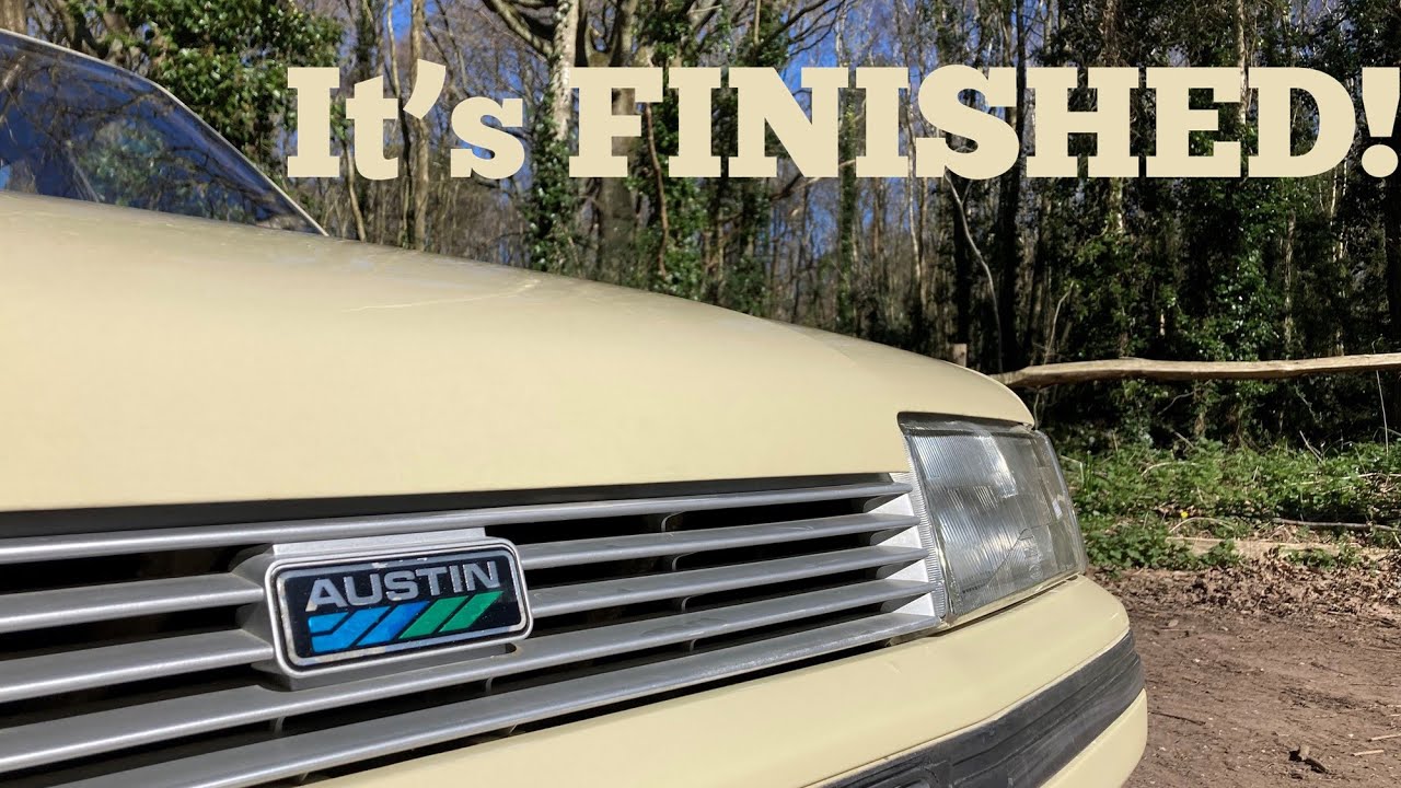 Our Austin Montego Restoration Is FINISHED! The Reveal