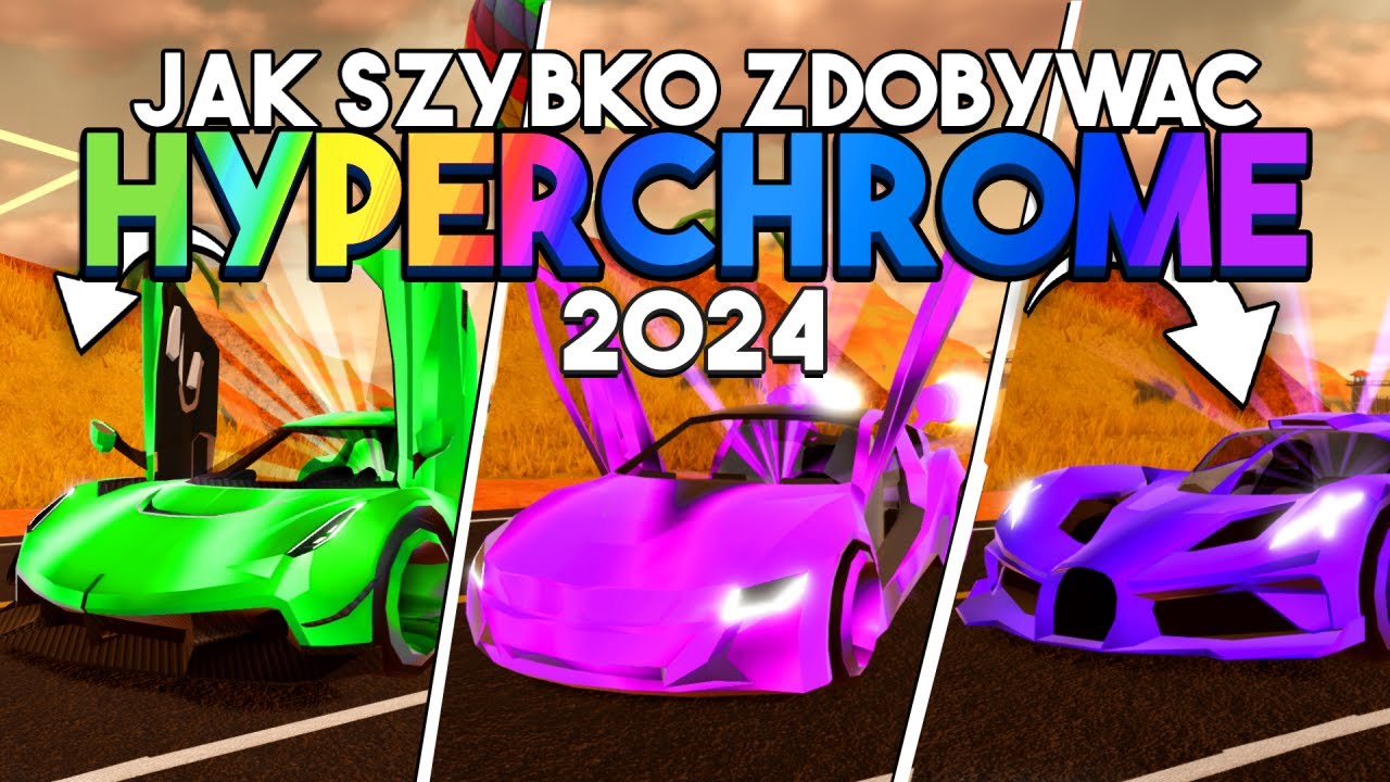 THE FASTEST WAY TO GET HYPERCHROME IN JAILBREAK | NEW WAY | Jailbreak Poland