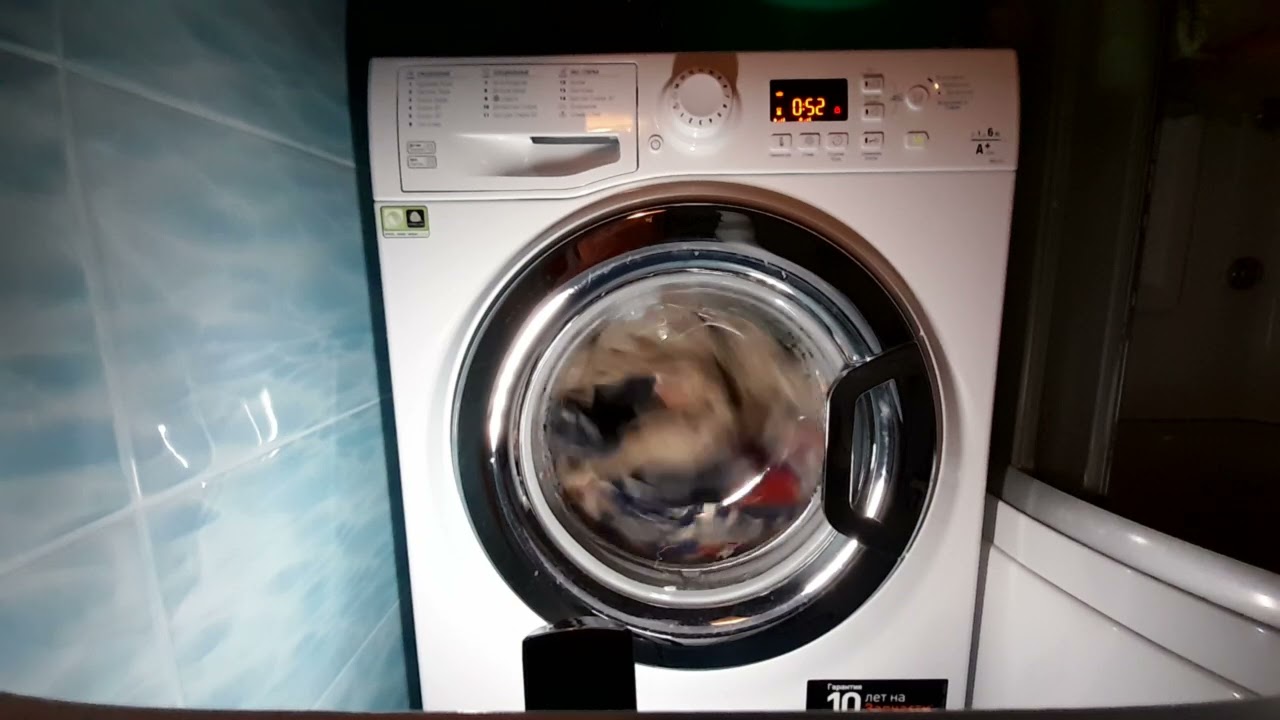 Стиральная машина Hotpoint-Ariston: Быстро 60' 60° || Полный Цикл