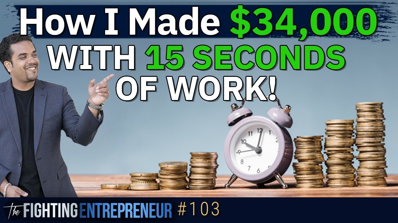 How I Made An Extra $ 34,000 In 15 Seconds Of Work. Big Lesson Learned.