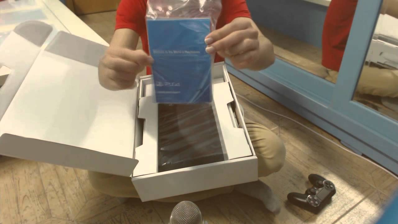 فتح علبة بلايستيشن 4 | Playstation 4 Unboxing