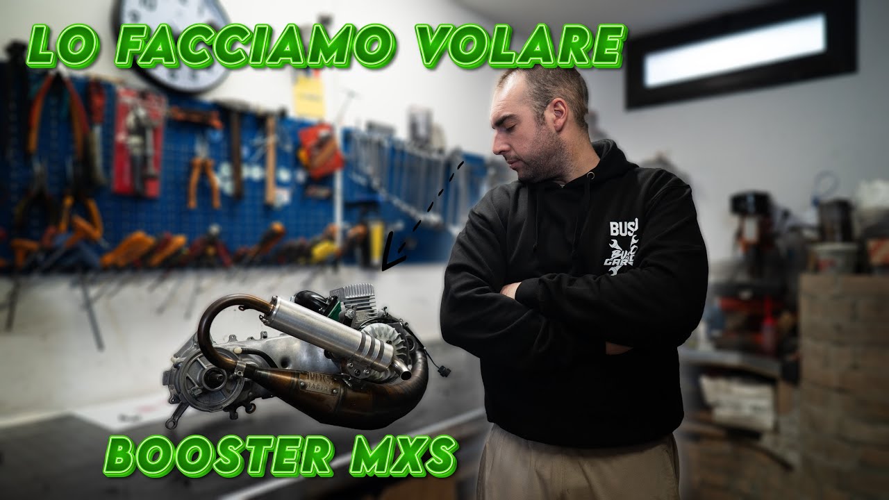 PREPARIAMO UN BOOSTER MXS RACING 70