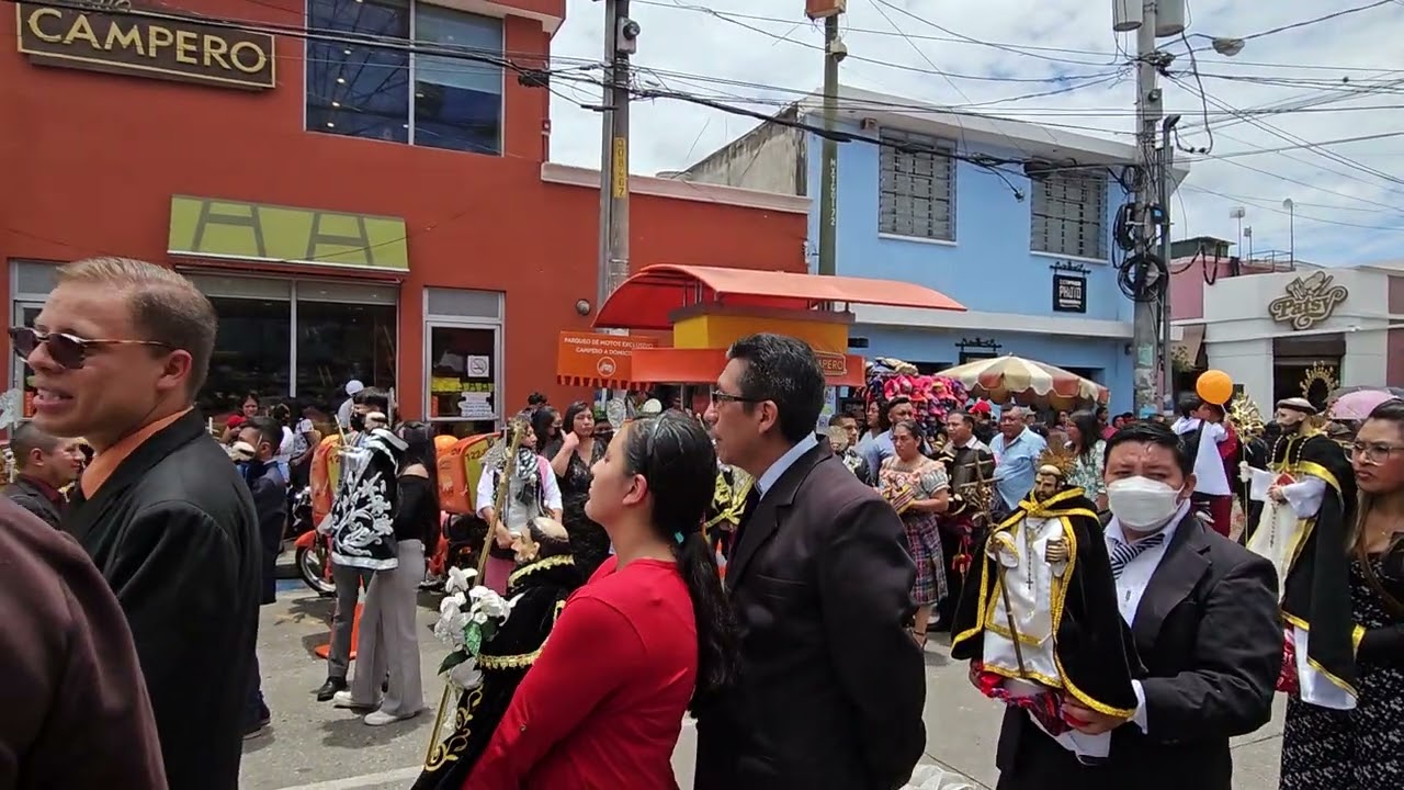 Día Patronal En Mixco Procesion De Santo Domingo De Guzmán 2023