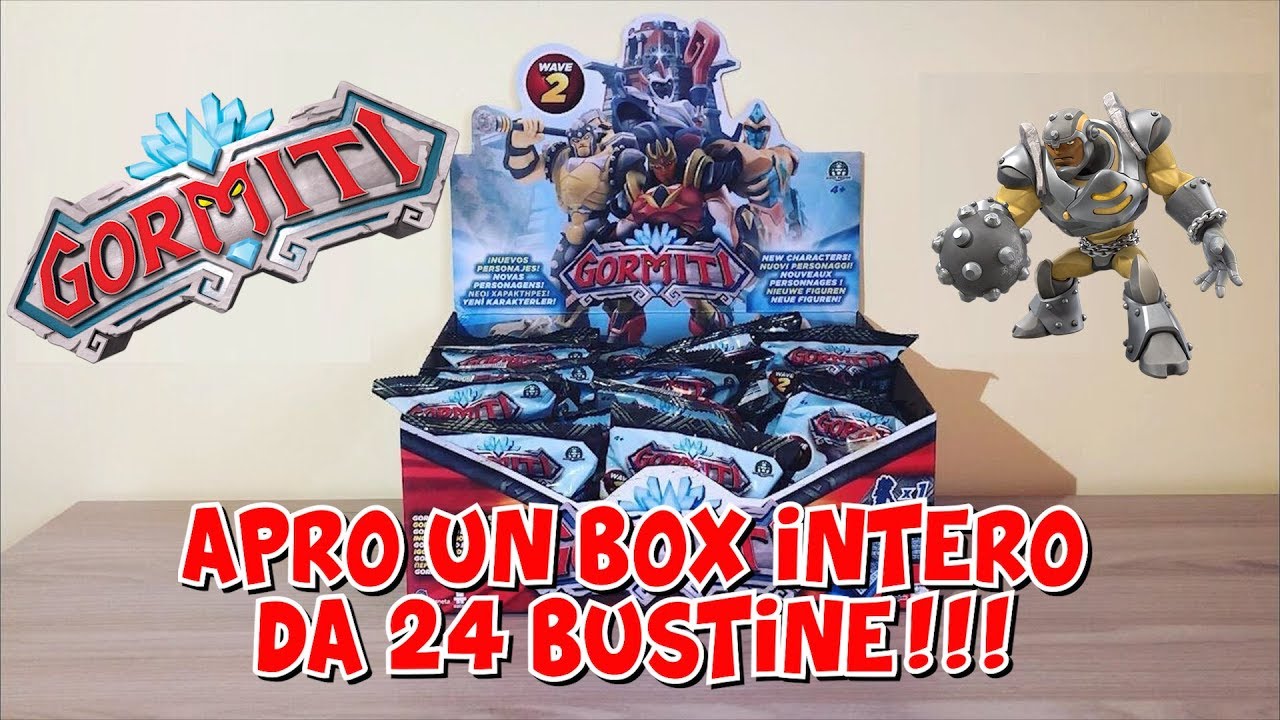 GORMITI SECONDA SERIE - APRIAMO UN BOX con Emiliano74!!! Giochi Preziosi | Speciale Edicola