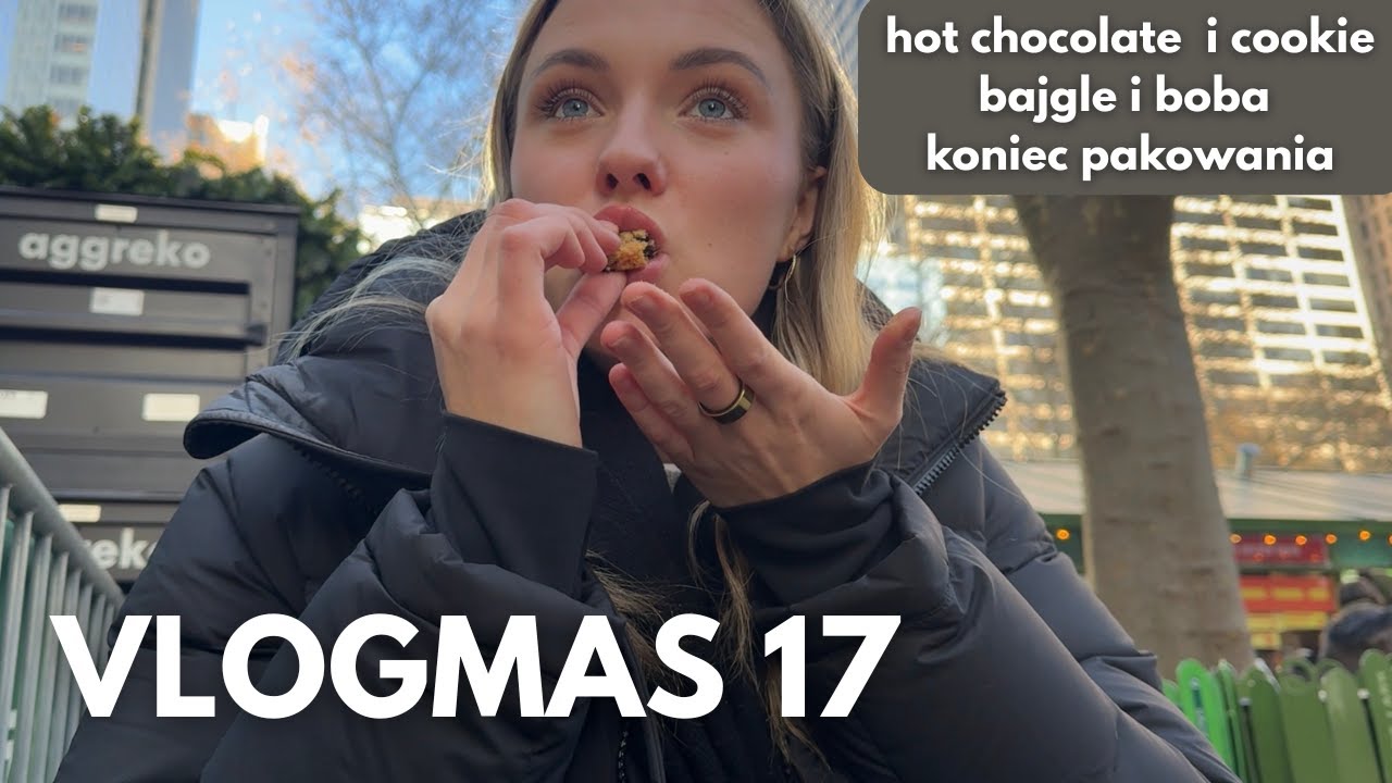 Test NAJPOPULARNIEJSZEJ gorącej czekolady w NYC 🍫 | VLOGMAS 17
