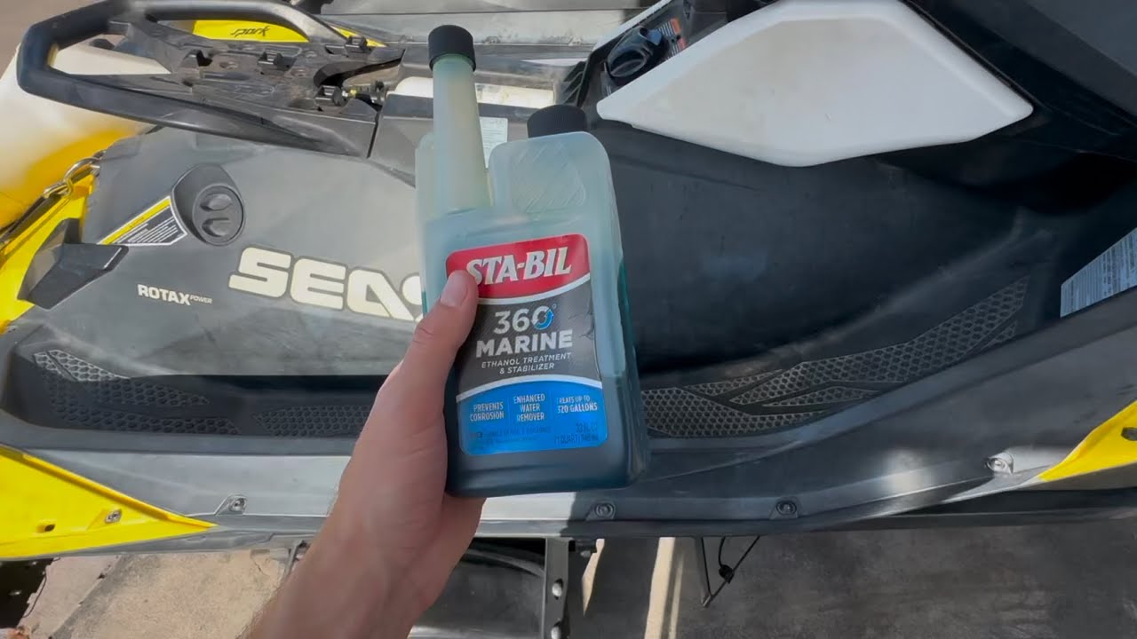 Как подготовить гидроцикл Seadoo Spark к зиме