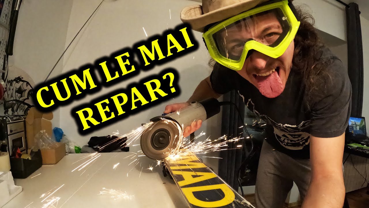 CUM REPARI SKIURILE ACASA!