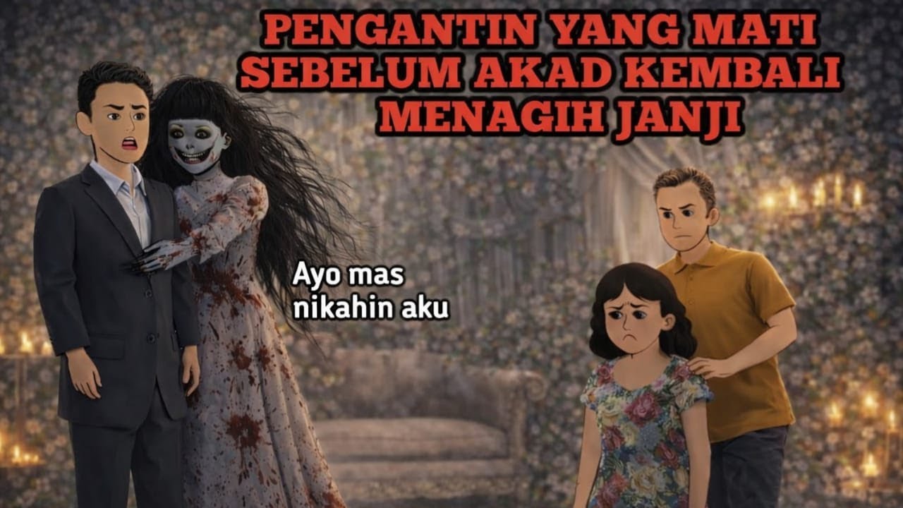 PENGANTIN YANG MATI SEBELUM AKAD KEMBALI MENAGIH JANJI | ANIMASI HOROR