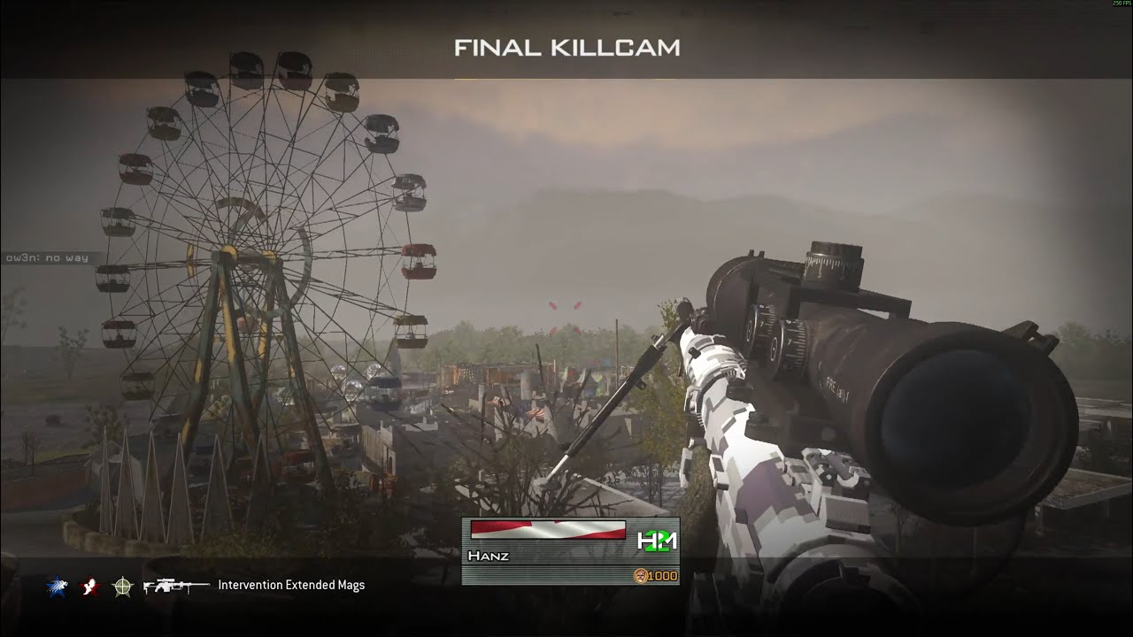Out of Map TRICKSHOT on MW3 Remastered.. (CoD Top Plays #76)