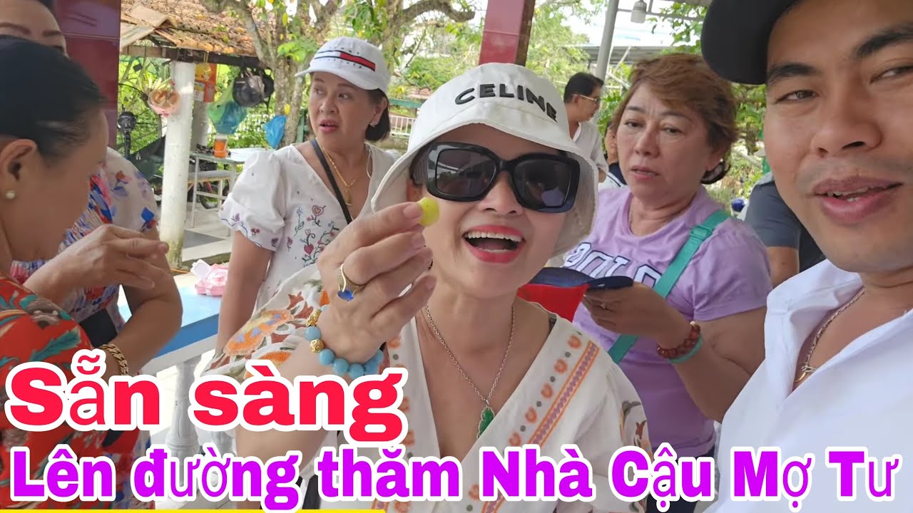 Đại Gia Đình lên đường thăm Nhà Cậu Tư và Dì Ba. Quý Ở CÁI TÌNH CÁI NGHĨA/ Khánh Nguyễn. 