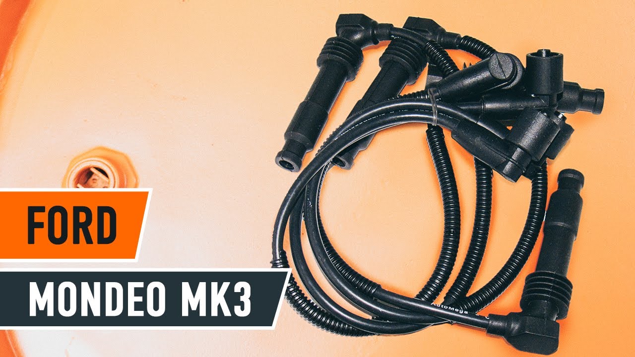 How to change ignition leads on FORD MONDEO MK3 Saloon [TUTORIAL AUTODOC]