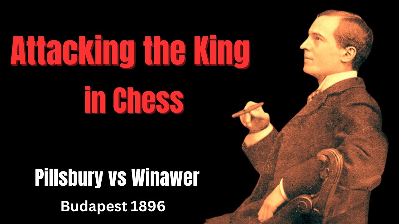 Pillsbury's Masterclass in Energetic and Logical Attack. Pillsbury vs Winawer 1896