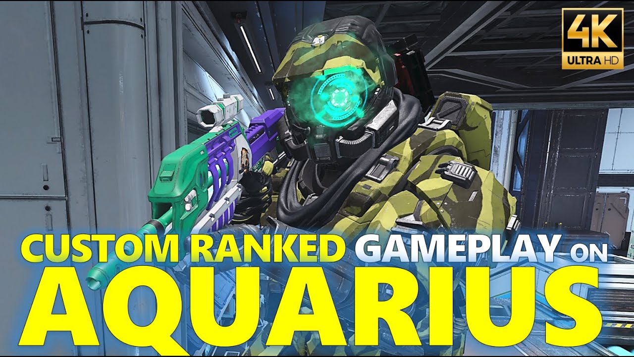 Halo Infinite Multiplayer Vid1024: 1st Person PoV 4K Gameplay (Custom Ranked Slayer)