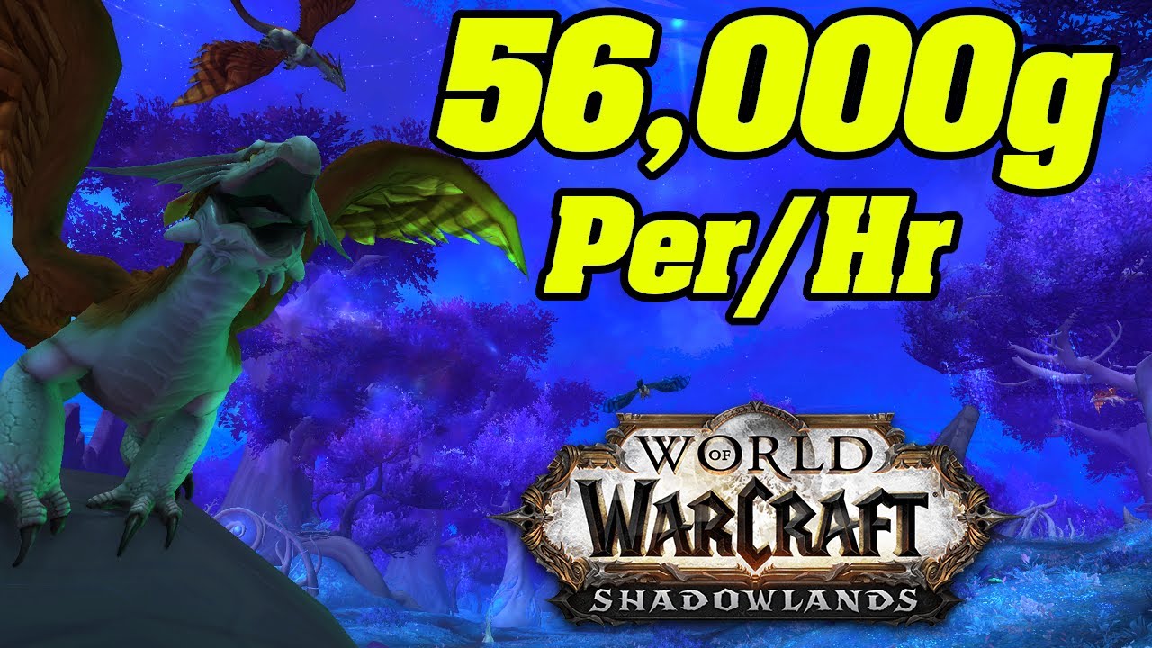 This Farm Makes Me 56k Gold Per Hour | Shadowlands Gold Farming