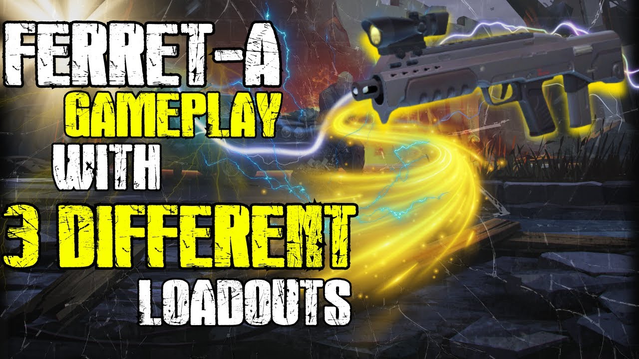 Tacticool Ferret-A Gameplay • Playing SMG With 3 Different Loadouts