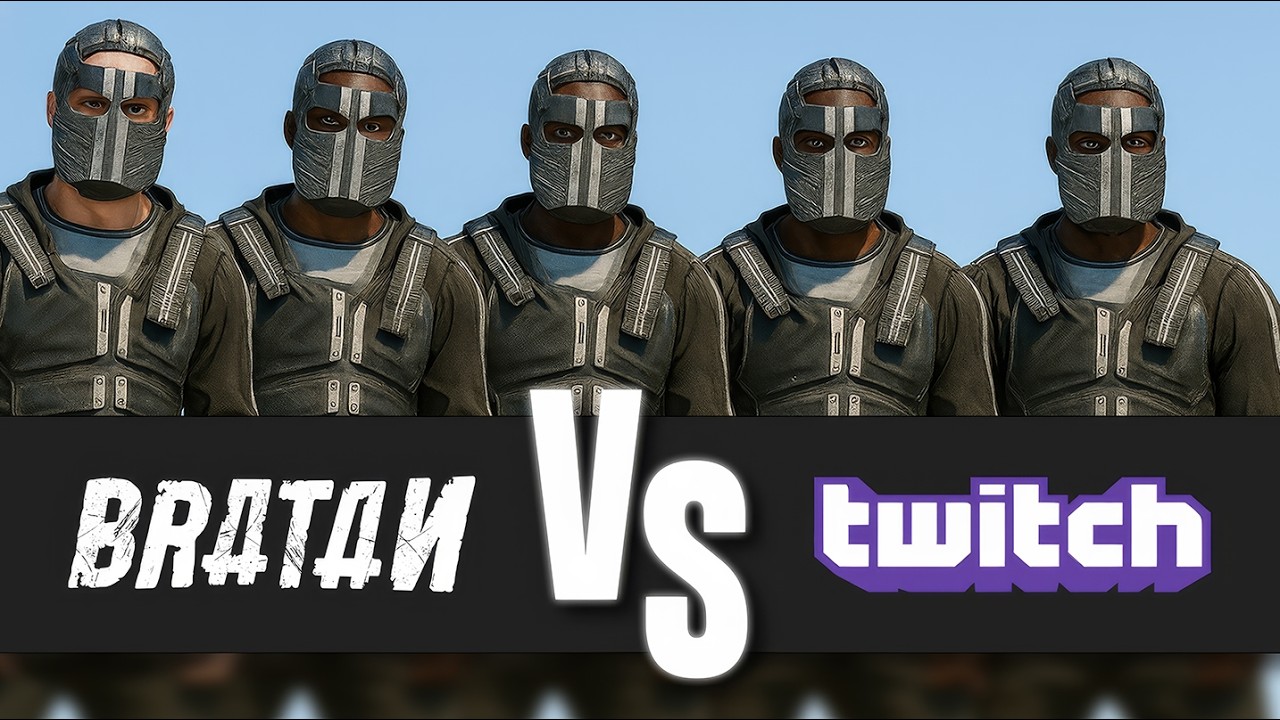 BRATAN vs TWITCH ITALIA: LA LEGGENDARIA DIFESA | RUST ITA