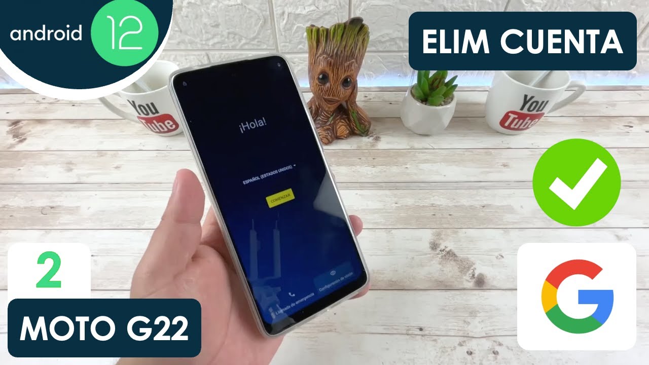 Eliminar Cuenta de Google Motorola Moto G22 | Actualizado 2023